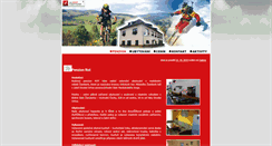Desktop Screenshot of penzion-rot.cz